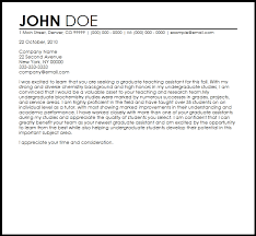 Y would probably look very negatively on an application on such lerterhead, as would univ. Free Graduate Assistant Cover Letter Templates Resume Now