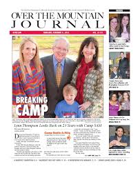 Over the Mountain Journal Feb. 9, 2012 by Over the Mountain Journal