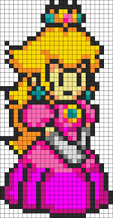 Image Du Blog Looms Centerblog Net Pixel Art Personnage Dessin Petit Carreau Pixel Art