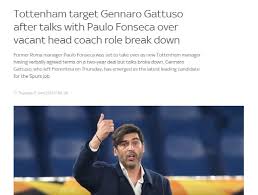 가투소 감독은 이틀 전까지는 나폴리 지휘봉을 잡았다. Fk9ku44b9kxpwm