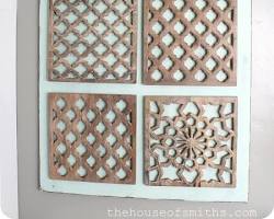 Hình ảnh về Tile wall decor