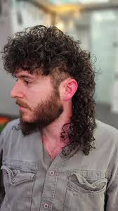 just keep living ✨️ & doing whatever makes YOU happy. big cut and a whole  new era for this human. #Charlottenc #beforeafter #mullet #mulletszn  #waterfalls #curlyhaircut #beardtrim #veganhaircare ...