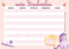 Ob in rosa, mit herzen oder in blau für die coolen jungs. Freebie Fur Dein Schulkind Besondere Stundenplane Zum Gratis Download Pink Dots Partystore Deko Blog