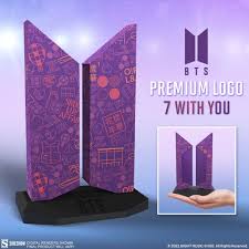 How many bts logos are there in the world? Sideshowcollectibles On Twitter Sideshow Presents The Premium Bts Logo 7 With You Edition Inspired By The Iconic Symbol Of Bts Encouraging Dreams While Celebrating 7 Years Of Memories And Music Collect Your