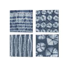 Chariklia Zarris Sea Cloth Canvas Art Set Of 4 Overstock 23386340