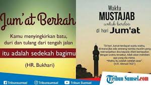 Hari jumat menjadi hari yang istimewa bagi umat muslim. Jumat Telah Tiba Ini Amalan Amalan Dan Waktu Yang Sangat Mustajab Doa Doa Kita Bakal Dikabulkan Halaman All Tribun Kaltim