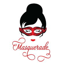 Masquerade Woman With Red Mask Stock Illustration Illustration Of Costume Event 131429229 Dots art art sketchbook demon drawings masquerade mask tattoo dancing drawings drawings mask drawing black and white drawing mask design. masquerade woman with red mask stock