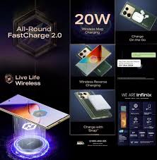 Infinix Note 40 Titan Gold 8GB RAM 256GB ROM with Wireless MagCharge and JBL Speakers