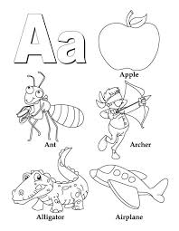 In english and spanish, uppercase and lowercase. A To Z Coloring Pages Alphabet Coloring Pages Abc Coloring Letter A Coloring Pages