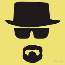 Heizenberg Walter White Breaking Bad Stencil Breaking Bad Tattoo Breaking Bad Walter White