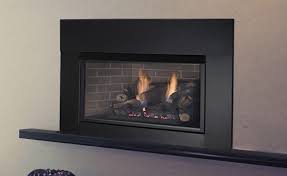 Ventless fireplaces are more energy efficient than vented fireplaces because no heat escapes up the flue, so you'll save money on gas utility bills. Monessen 33 Inch Solstice Vent Free Gas Fireplace Insert Millivolt Pilot