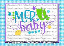 Free Free 80 Baby Mermaid Silhouette Svg SVG PNG EPS DXF File
