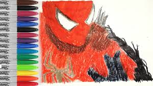 Download and print free pictures of black spiderman coloring pages. Spiderman Coloring Pages Spiderman Becomes Black Spiderman Sailany Coloring Kids Youtube