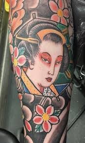 Traditional japanese geisha tattoo designs. Japanese Kite Geisha Cherry Geisha Tattoo Geisha Tattoo Design Japanese Tattoo