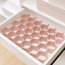 This intimate clothes type definitely requires a separate storage space. Arinda Adjustable Drawer Organizer Honeycombs Clapboard Divider Separator Diy Drawer Divider Underwear Socks Organizer Storage Organization Clothing Closet Storage Malibukohsamui Com