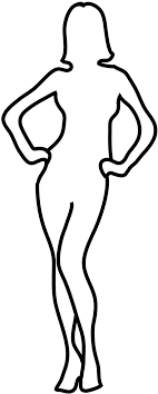 Download high quality body outline clip art from our collection of 41,940,205 clip art graphics. Black Outline Woman Silhouette Silhouette Stencil Body Template Woman Silhouette