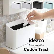 楽天市場 ごみ箱 tubelor cotton trash チューブラーコットントラッシュ ideacoリビング ベッドサイド 洗面所 洗面台 無地タイプ ゴミ袋が見えない ゴミ箱 くずかご ダストボックス おしゃれ コンパクト 小さい デザイン雑貨 寝室 すっきり サニタリー 角型