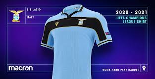 La selección presentó sus tres nuevas camisetas, dentro del programa uefa kit assistance scheme. Ss Lazio 2020 21 Macron Champions League Home Kit Football Fashion