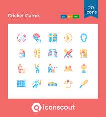 Download Cricket Game Icon Pack Available In Svg Png Eps Ai Icon Fonts Cricket Games Icon Pack Game Icon