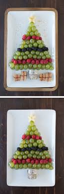 Christmas tree veggie, fruit, and cheese platter ideas. Create A Healthy Fruit Platter For Christmas In The Shape Of A Christmas Tree Using An Apple Grapes Raspbe Christmas Snacks Healthy Christmas Christmas Fruit