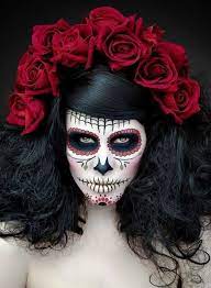 Diy Tuesday Stunning Day Of The Dead Makeup Ideas Halloween Makeup Sugar Skull Sugar Skull Makeup Sugar Skull Halloween