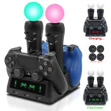 Mejores juegos ps4 para 2 jugadores misma pantalla. Ps Move Soporte De Cargador Para Mando De Ps4 Estacion De Carga De Mando Para Play Ststion Ps 4 Nuevo 2019 Soportes Aliexpress