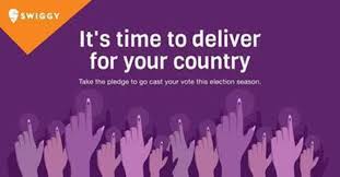 Swiggy Begins Votekarophirswiggykaro Campaign Marketing Advertising News Et Brandequity