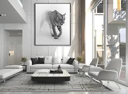 Check out our luxury wall decoration selection for the very best in unique or custom, handmade pieces from our wall décor shops. White Interior Wall Decoration Tiger Wall Art Wall Decor Living Room Tiger Wall Art Tiger Decor