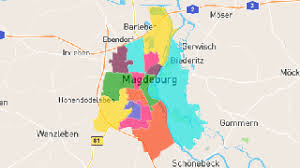 Präzise karte von magdeburg mit vielen zusatzinformationen. Magdeburg Postleitzahlen Karte Atlasbig Com