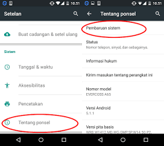 Cara Update Android Marshmallow Di Evercoss One X