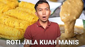 It becomes more nice if kuah roti terbaik. Roti Jala Cicah Kuah Manis Gaya Pulau Pinang Resepi Tok Youtube