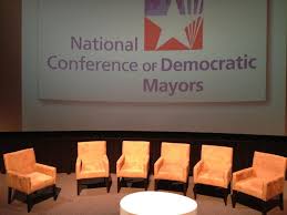 Buckskin Stage Chairs Stage Set Democrats Stage