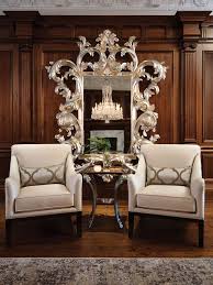 Dorya Furniture And A Christopher Guy Mirror Enjoy An Easy Repartee In The Living Area Mobilya