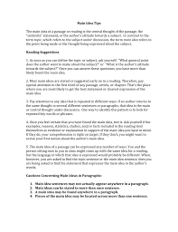 Maybe you would like to learn more about one of these? Main Idea Tips