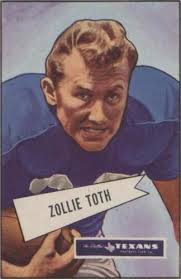 1952 bowman Large lawrence "buck" shaw Football Card. VG Small Crease