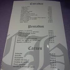 Restaurante & sidrería en calle farmacia 2. Menu Picture Of Casa Hortensia Madrid Tripadvisor