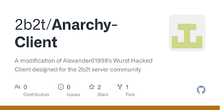 Vote for the top minecraft servers. Github 2b2t Anarchy Client A Modification Of Alexander01998 S Wurst Hacked Client Designed For The 2b2t Server Community