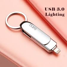 Banq A50 Usb Flash Drive 32gb 64gb For Iphone 8 7 Plus Lightning To Metal Pen Drive U Disk For Mfi Ios10 Memory Stick 128gb Metal Pen Drive Usb Flash Drive 32gbflash Drive 32gb