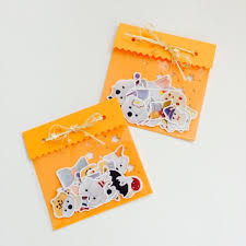 刺繍モチーフフレークシール第２弾 ハロウィン デザイン ラッピング フレークシール シール
