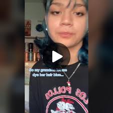 Blue Hair Grandma: Dyeing Hair with Manic Panic