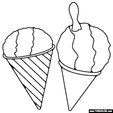 Snow cone coloring page that you can customize and print for kids. Online Coloring Pages Starting With The Letter Sbrowse Page 8
