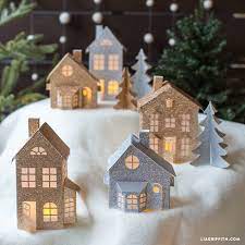 Download 3d Paper Christmas Village Lia Griffith