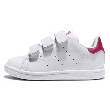 Details About Adidas Stan Smith Cf I White Pink Leather Infant Toddler Baby Shoes Bz0523