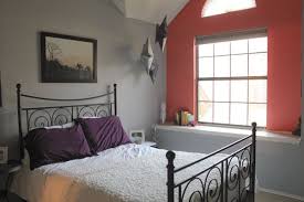 Gray And Coral Bedroom Aqua Blue Bedrooms Grey Accent Wall Living Room Accent Walls In Living Room
