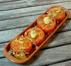 Tapas Gebackene Knoblauch Tomaten Katha Kocht Rezepte Tapas Rezepte Spanisches Essen
