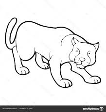 Easy drawing guides > cartoon , character , easy , movies , people , superhero > how to draw the black panther. Cute Panther Drawing At Paintingvalley Com Explore Collection Of Cute Panther Drawing