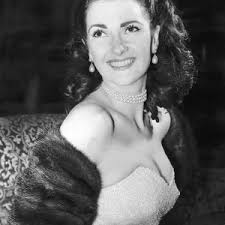 Cilla Black appears in Coventry dressed in an Arctic Fox