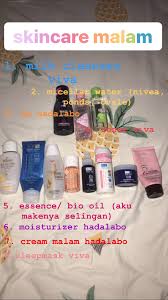 Skincare Malam Di 2020 Perawatan Kulit Produk Perawatan Kulit Alami Produk Perawatan Kulit