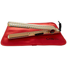 Chi Elite Chevron Metallic Flat Iron 1 Inch Gift Set Metallic Flats Iron Gifts Flat Iron