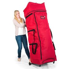 Opting for an upright christmas tree storage bag allows you to keep your tree exactly as is until next season. Xxl Expandable Tree Storage Bag Dolly Trees Up To 12ft Tall Santas Bags